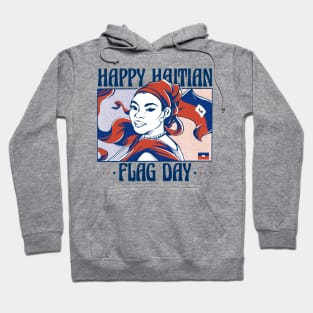 Happy Haitian Flag Day Celebration Haiti Hoodie